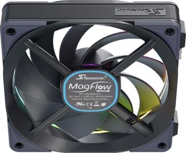 Seasonic MagFlow ARGB fläkt (set med 3 fläktar)