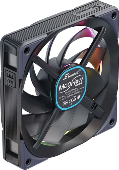 Seasonic MagFlow ARGB fläkt (set med 3 fläktar)