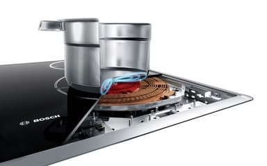 Bosch Serie 6 Induktionshäll med fläkt PVQ895F25E (80cm)