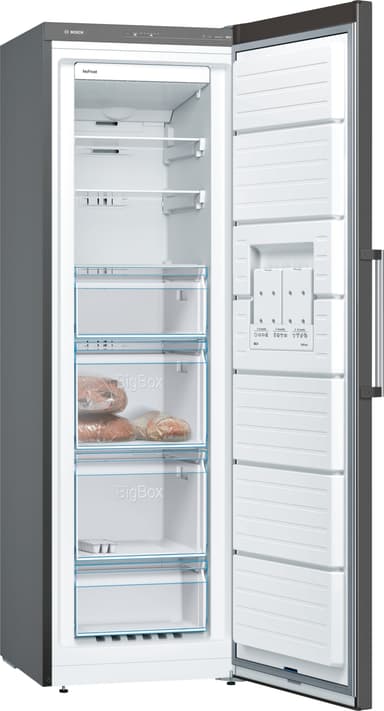 Bosch Serie 4 Frysskåp GSN36VXEP (antracitfärgad rostfri)