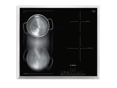 Bosch Serie 6 Induktionshäll med fläkt PVQ895F25E (80cm)