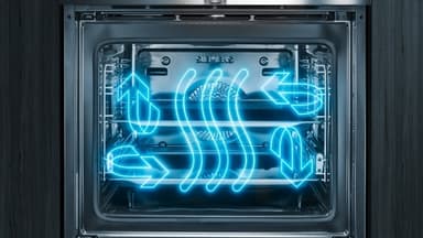 Siemens iQ300 Inbyggnadsugn HB573ABR0S (rostfri)