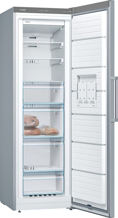 Bosch Serie 4 Frysskåp GSN36VLEP (inox-look)