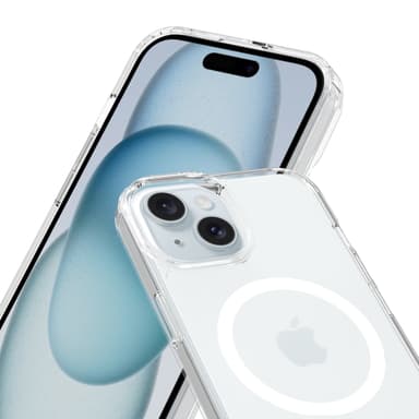 Mobique Magnetic Hybrid Case iPhone 15 Clear