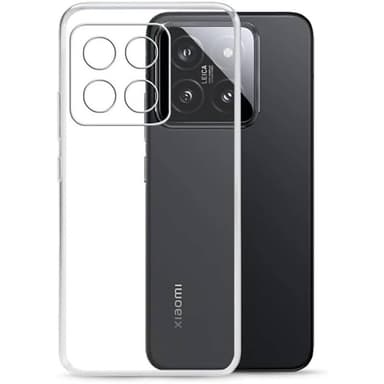 PCH transparent silikon skal till Xiaomi 15