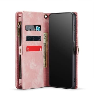 CaseMe mobilfodral 008 8-kort Samsung Galaxy A25 5G - Rosa