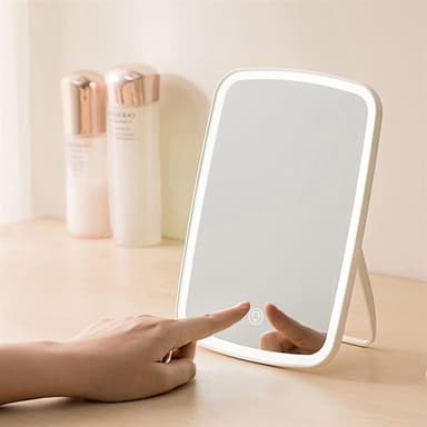 Bordsspegel med LED-belysning