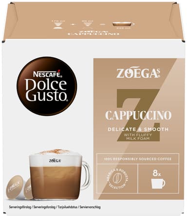 NESCAFÉ Dolce Gusto Zoégas Cappuccino kaffekapslar (16 st)