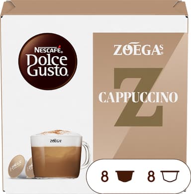 NESCAFÉ Dolce Gusto Zoégas Cappuccino kaffekapslar (16 st)