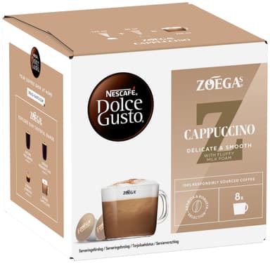 NESCAFÉ Dolce Gusto Zoégas Cappuccino kaffekapslar (16 st)