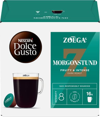 NESCAFÉ Dolce Gusto Zoégas Morgonstund kaffekapslar (16 st)