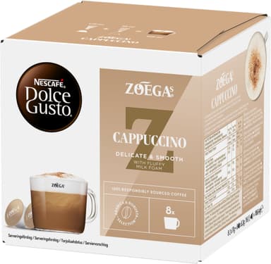 NESCAFÉ Dolce Gusto Zoégas Cappuccino kaffekapslar (16 st)