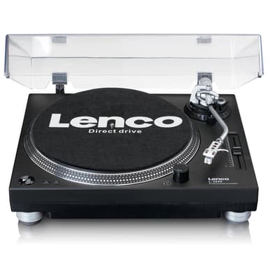 Lenco L-3809 Skivspelare, Svart