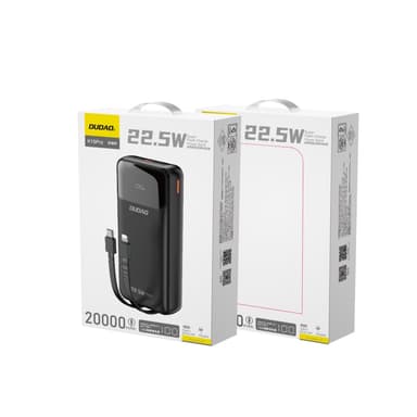 Dudao K15PRO  powerbank 20000mAh  22.5W Black
