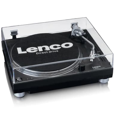 Lenco L-3809 Skivspelare, Svart
