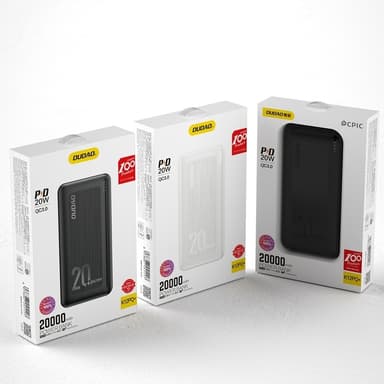 Dudao K12PQ+ powerbank 20000mAh 20Watt White