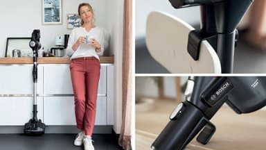 Bosch Serie 7 Unlimited Sladdlös Skaftdammsugare BCS711EXT