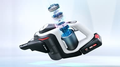 Bosch Unlimited 8 Sladdlös Skaftdammsugare BSS821VNE4