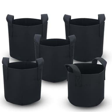 5x Planteringssäck Planteringskärl (26 l - 35 x 30cm)