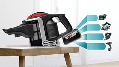 Bosch Unlimited Series 8 sladdlös skaftdammsugare BSS81POW