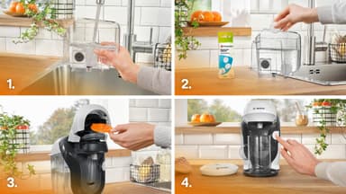 Bosch Tassimo Style kaffemaskin med kapslat TAS1104 (vit)