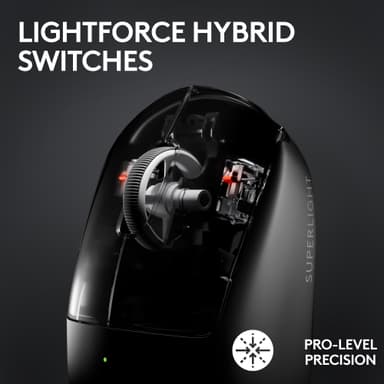 Logitech G Pro X Superlight 2 trådlös gamingmus