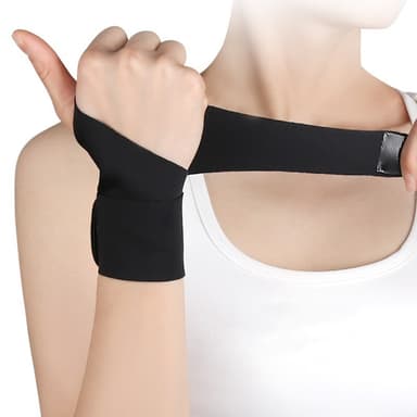 Handledsstöd / tumbandage för höger hand Svart