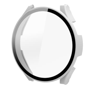 Fodral med skärmskydd för Samsung Galaxy Watch 4/5 40 mm Vit