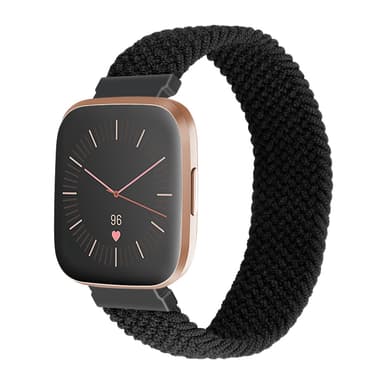 Klockarmband Nylon Svart S