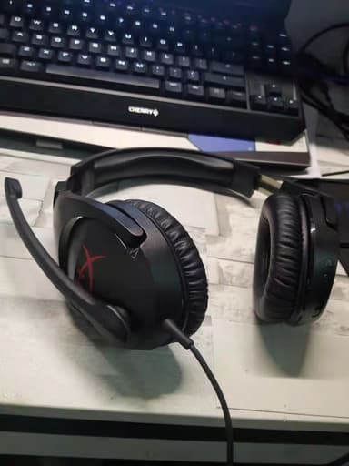 Kingston HSCP II öronkuddar 1 par konstläder Svart