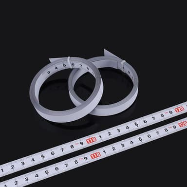 Självhäftande måttband Vit 3 m