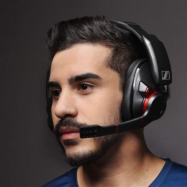 Öronkuddar för Sennheiser GSP 600/500 Svart 1 Par
