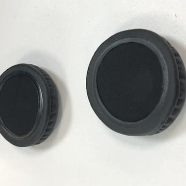 Öronkuddar för Sony WH-CH500/510, MDR-ZX330BT 310 ZX100 600 Svart