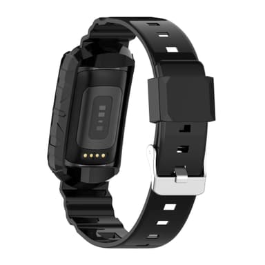 Armband för Fitbit Charge 6/5/4/4 SE/3/3 SE Svart