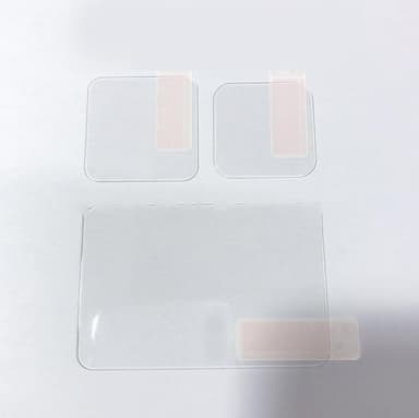 Skärmskydd / linsskydd härdat glas 3 styck Transparent