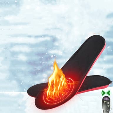 Värmesulor med 3 temperaturinställningar Svart S