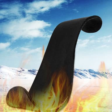 Uppladdningsbara värmesulor Svart 40-46