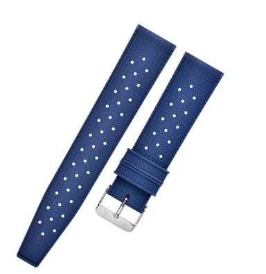 Blått Klockarmband för Tissot Omega Blå 22mm
