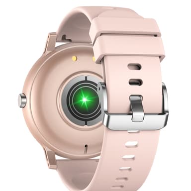 Smartklocka med BT-samtal och många mätfunktioner Rosa
