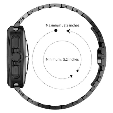 Samsung Galaxy Watch Ultra Iron Man Band 47MM Svart