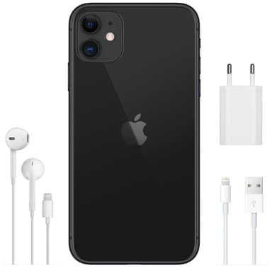 iPhone 11 smartphone 128GB (svart)