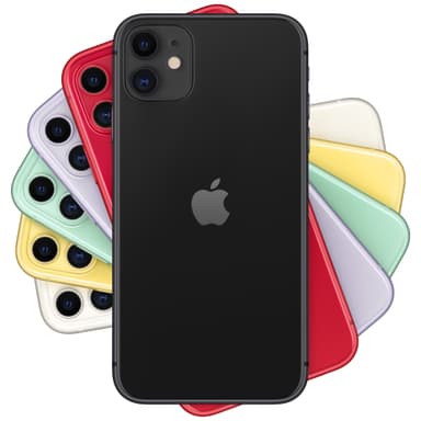 iPhone 11 smartphone 128GB (svart)