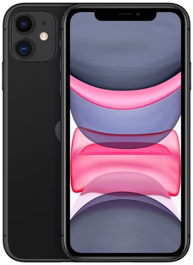 iPhone 11 smartphone 128GB (svart)