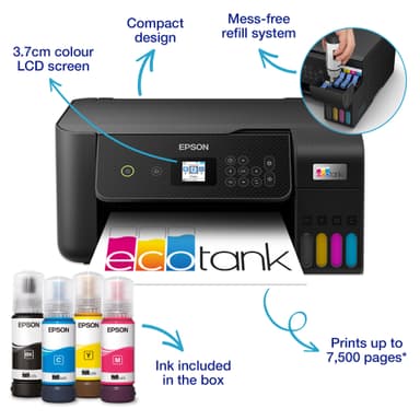 Epson EcoTank ET-2821 multifunktionskrivare