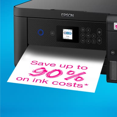 Epson EcoTank ET-2850 multifunktionsskrivare C11CJ63405 (svart)