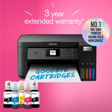 Epson EcoTank ET-2850 multifunktionsskrivare C11CJ63405 (svart)