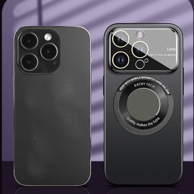 Ultratunt magnetiskt fodral med fullt kameraskydd för iPhone iPhone 15