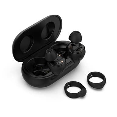 8-pack öronkuddar för Samsung SM-R170 Galaxy Buds Svart