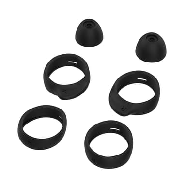 8-pack öronkuddar för Samsung SM-R170 Galaxy Buds Svart