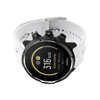 Silikonarmband för Suunto Watch Vit Suunto 9